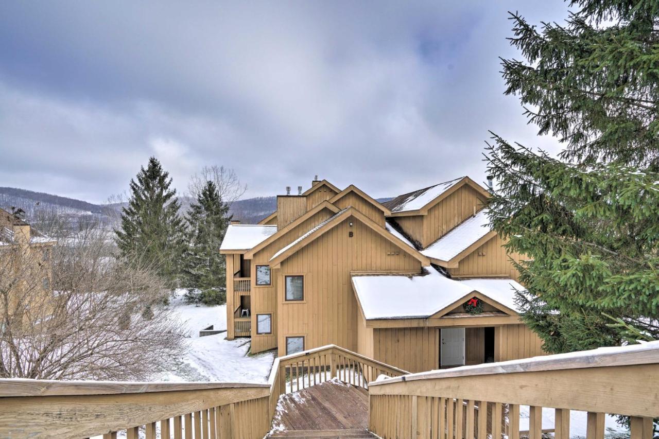 Ski-Inandout And Golf Condo With Aandc At Holiday Valley! Ellicottville Eksteriør billede